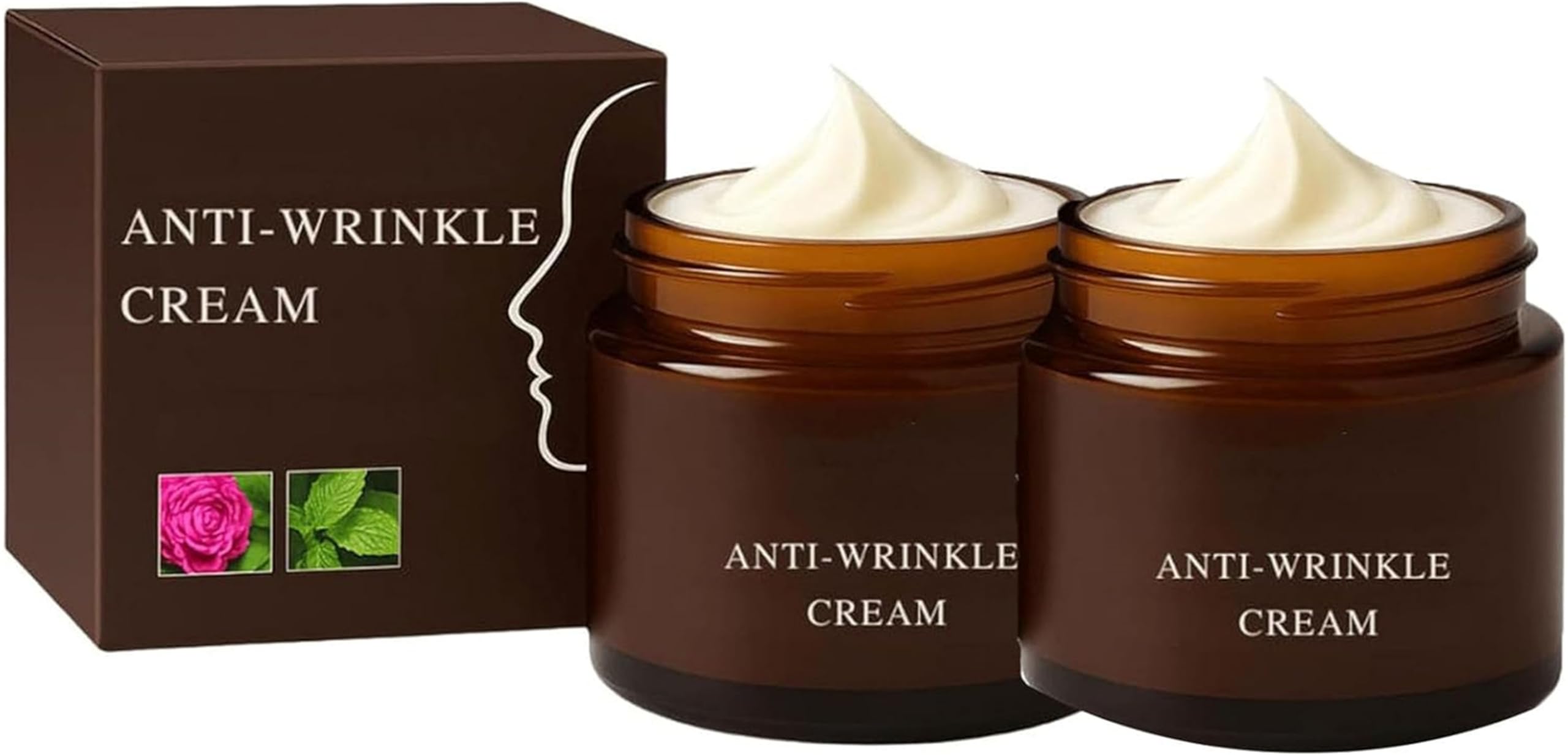 Luxeveria Retinol Anti-Wrinkle Cream - Firming & Lifting Face Moisturizer, Reduces Fine Lines, Restores Elasticity, Deep Hydration, Day & Night Use, for All Skin Types (2)