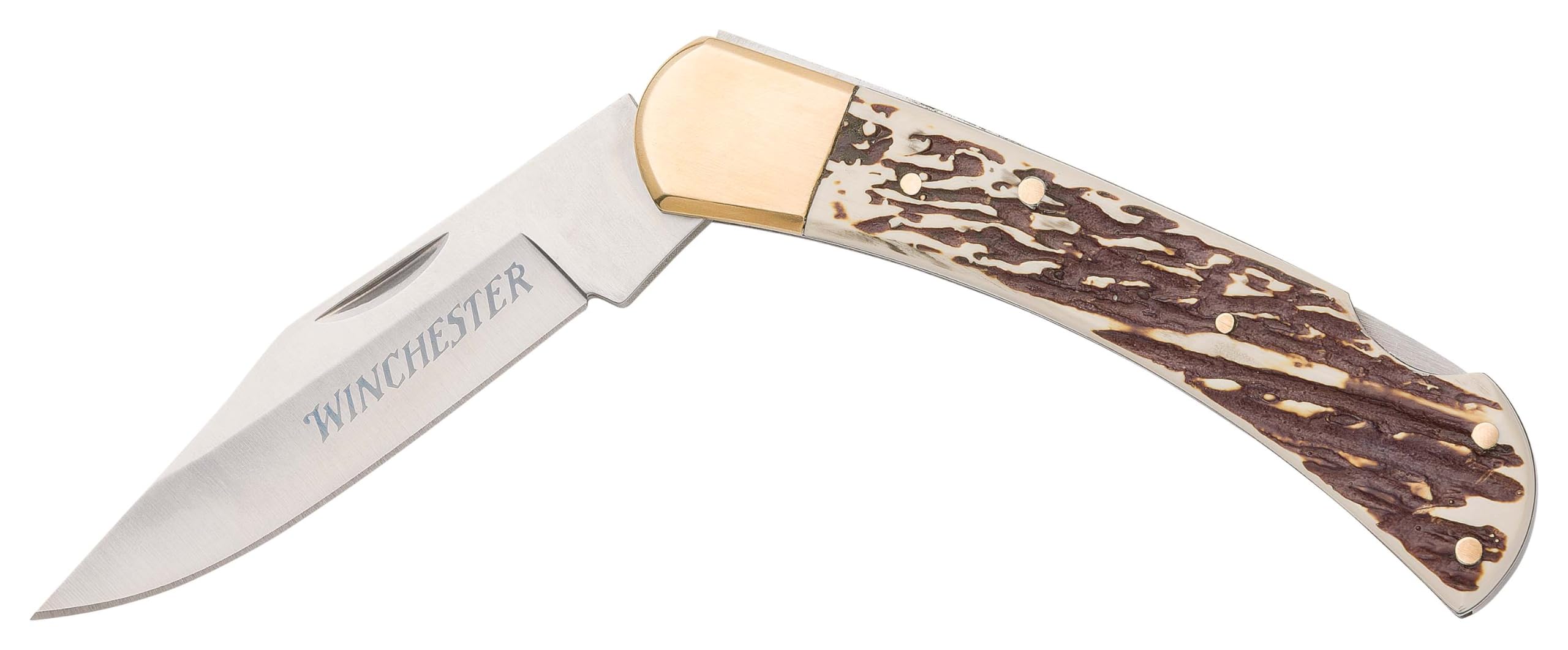 Winchester Knives SM STAG LOCK BACK KNIFE