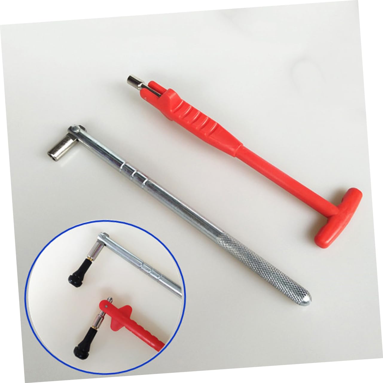 GANAZONO Tire Rod Puller Tool for Auto Repair Tire Mouth Removal Tool for Trucks Bikes and Motorcycles Durable Plastic Design for Installation and Removal