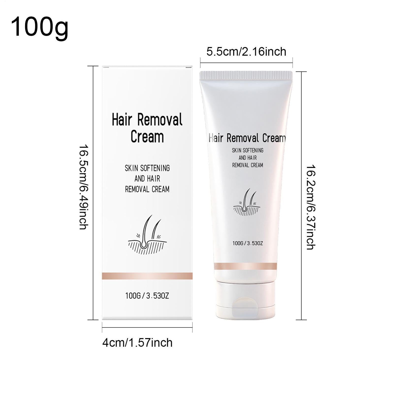 Hair Removal Cream - Gentle Nourishing Depilatory, Hydrating Skin Smoothing Lotion with Natural Soothing Extracts, Quick Action Formula, Ideal for Sensitive Skin Daily Care
