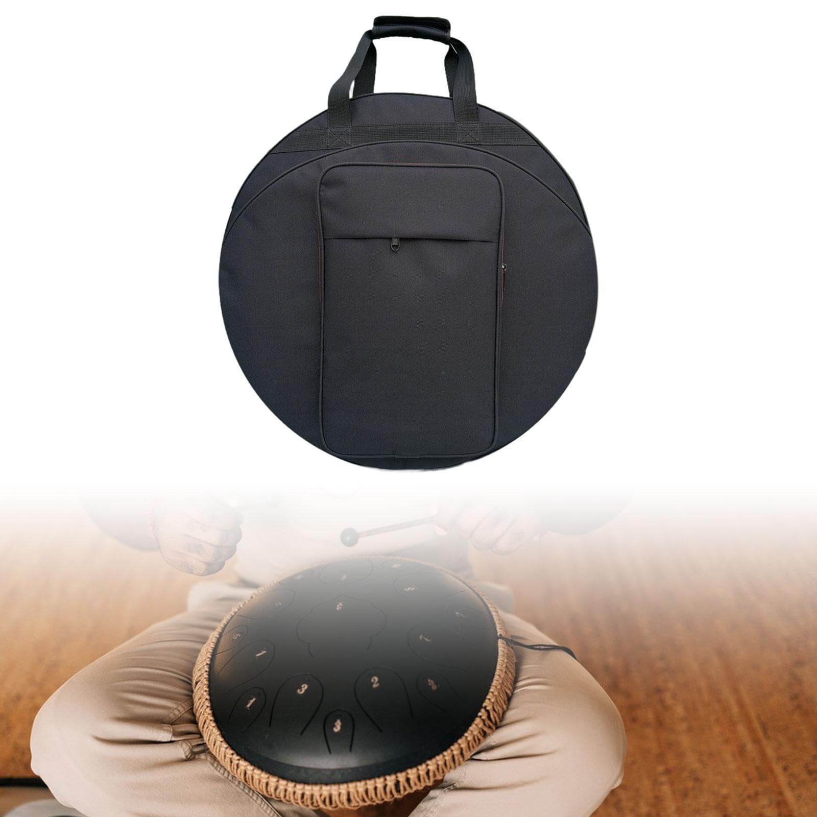 Generic Beckenkoffer, Becken Tragetasche mit Tragegurten, Instrumentenbedarf, Tragetasche, Stoßfeste Tasche, 22 Zoll