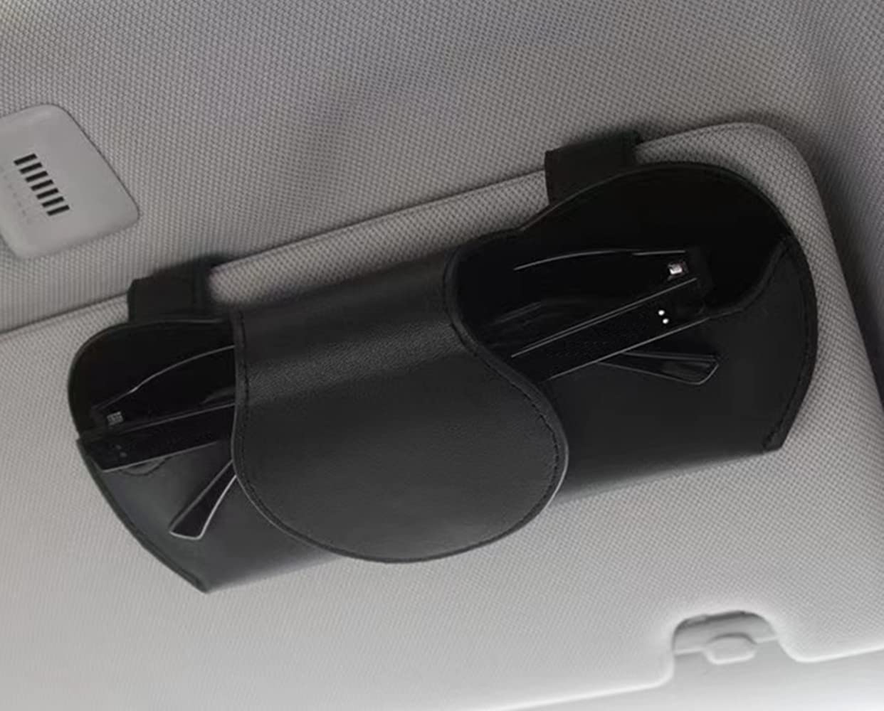 GAFAT 2017-2024 2025 Citroe-n C5 Aircross/ C4 C5 X 2021-2024 2025 Glasses Case Car Sunglasses Holder Storage Box Organiser Compatible With Citroen C5 Aircross Accessories [OEM Original] (Grey - View #4
