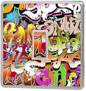 Graffiti Light Switch Sticker Vinyl/Skin cover sw4