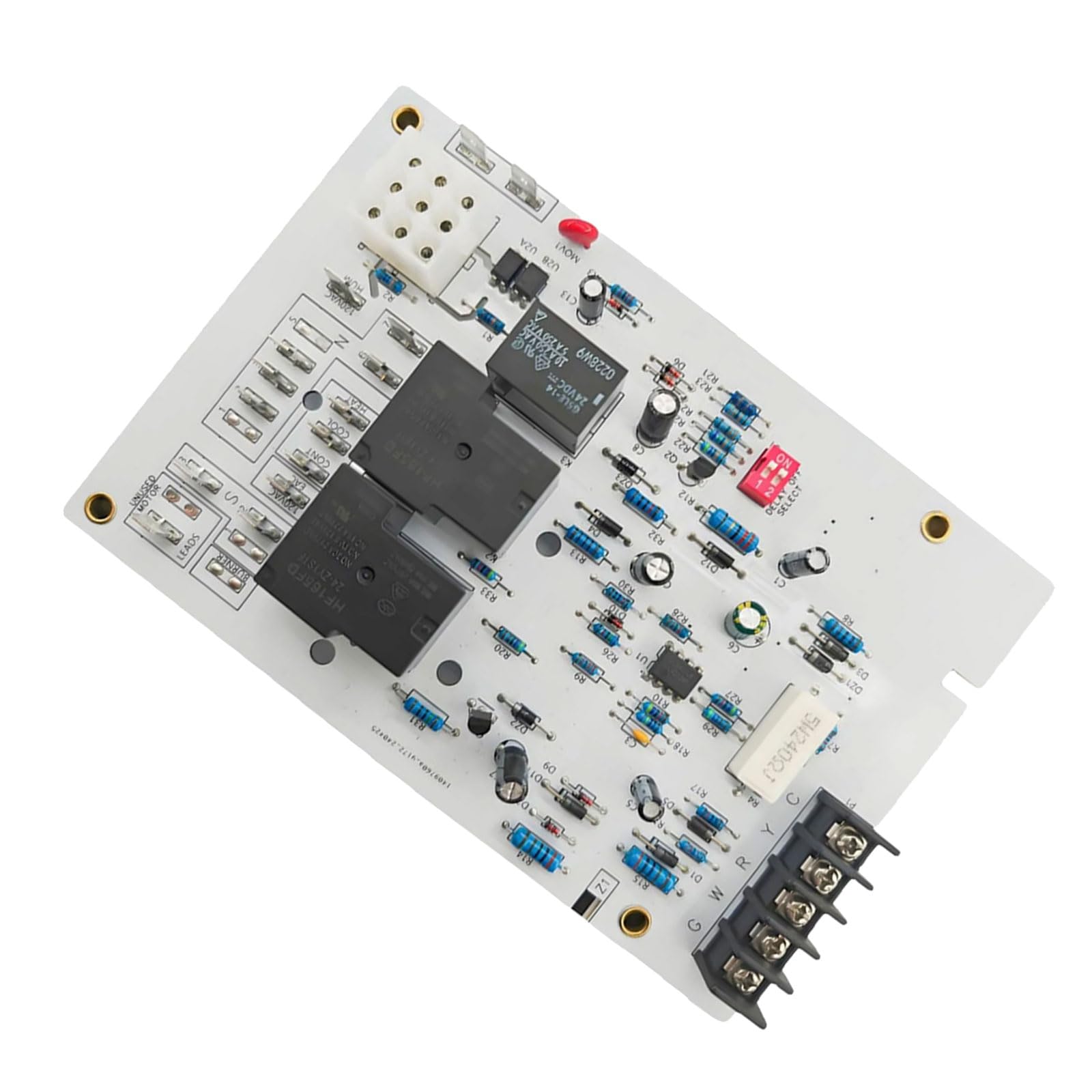 YUGSHNKFC Multifunction Fan Timer Circulating Air Blower Control Board Replacement for Oil Furnaces Heating Consistency Replacement Fan Timer