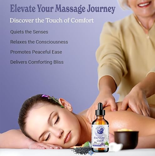 Miniatura 5 de Bella Terra Oils - Aceite de semilla de borraja 2oz - Excelencia prensada en frío, rico en ácido gamma-linolénico (GLA), vitaminas y minerales