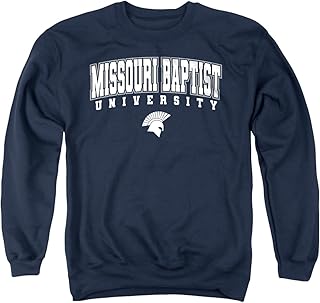 LOGOVISION Missouri Baptist University Arch Logo Unisex Adult Crewneck Sweatshirt