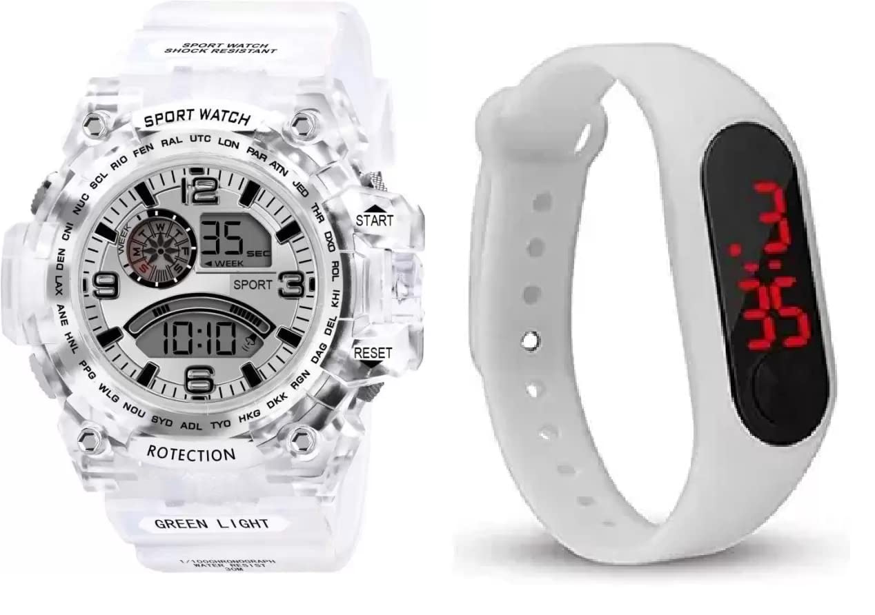 SELLORIA - for Boys New Generation Digital Stylish Sports Day and Date Trending Combination Kids Watches for Best Return Gift Lovely Friends (B0C1VLZBYZ) Amazon Price History, Amazon Price Tracker