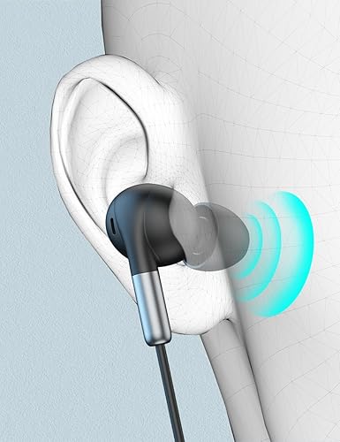 Miniatura 9 de DUKABEL Auriculares USB para PC, auriculares USB para juegos con micrófono para PCPS4PS5, auriculares negros con cancelación de ruido con control