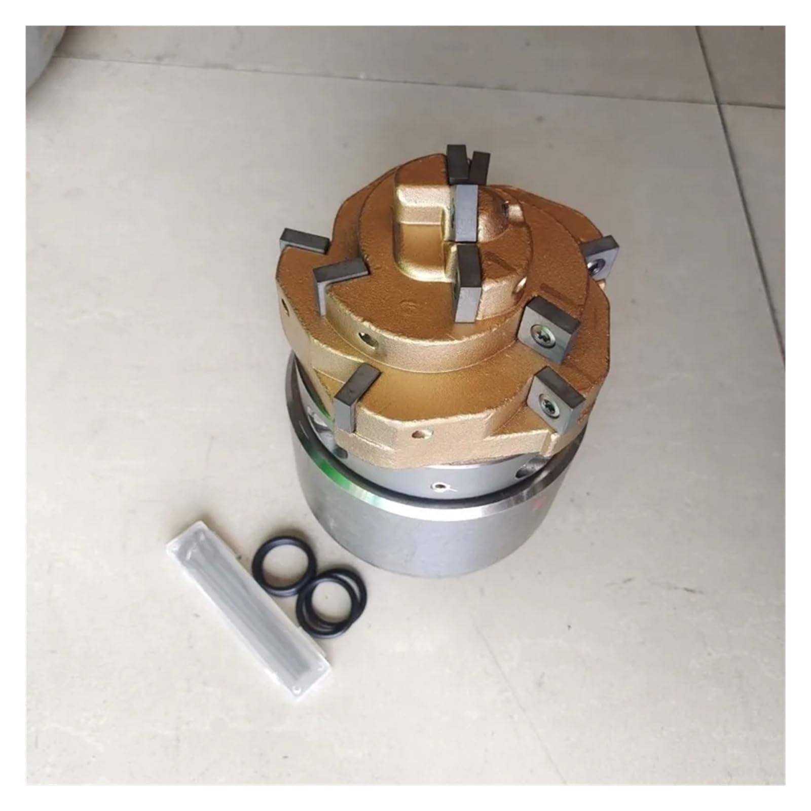 Broca de diamante for limpieza de hormigón con núcleo cerámico, rosca interna M36, 10 kg, for dragado, con boquilla rotativa de alta presión.(M36 10KG 4-6 300L)