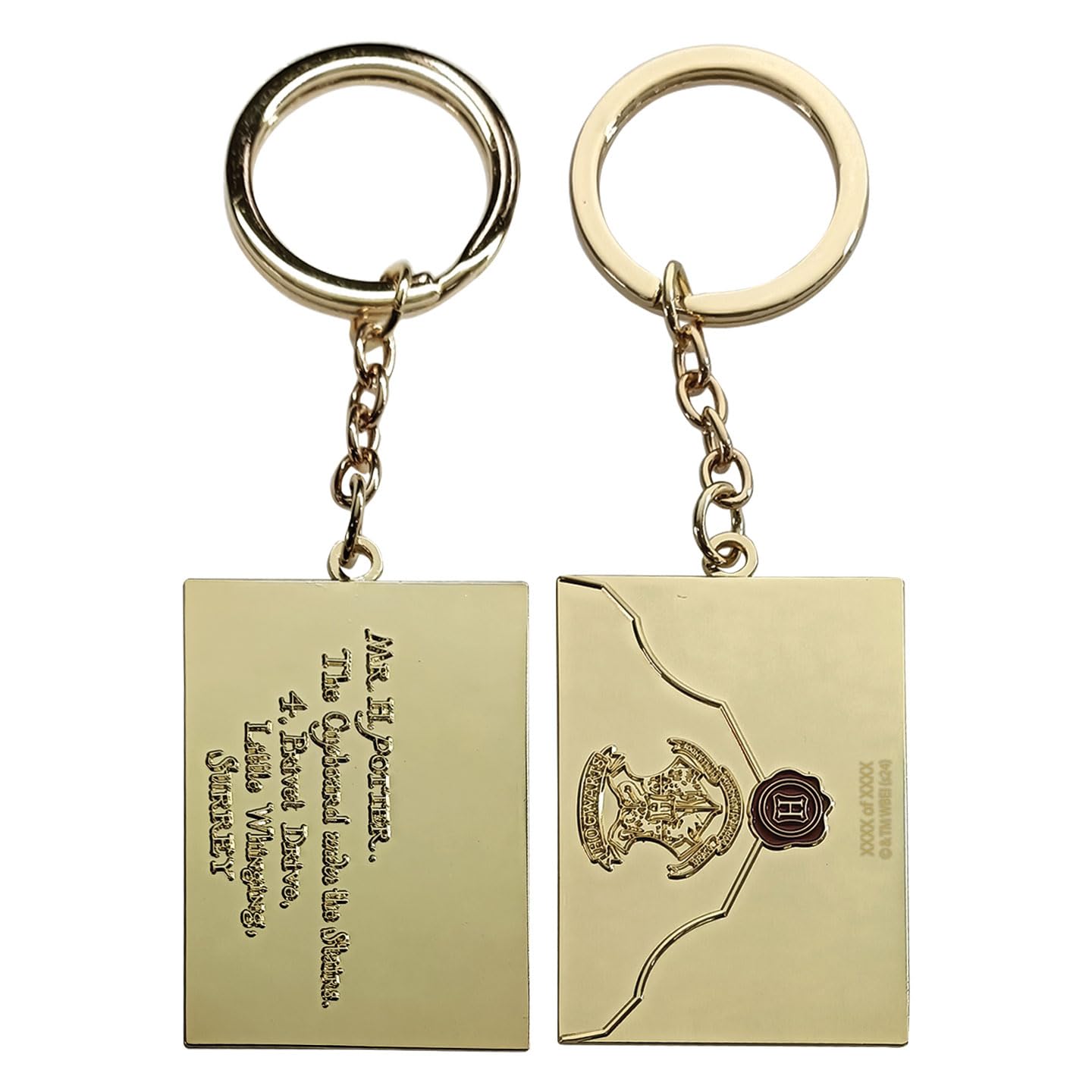 FaNaTtik Harry Potter Hogwarts Letter Keyring