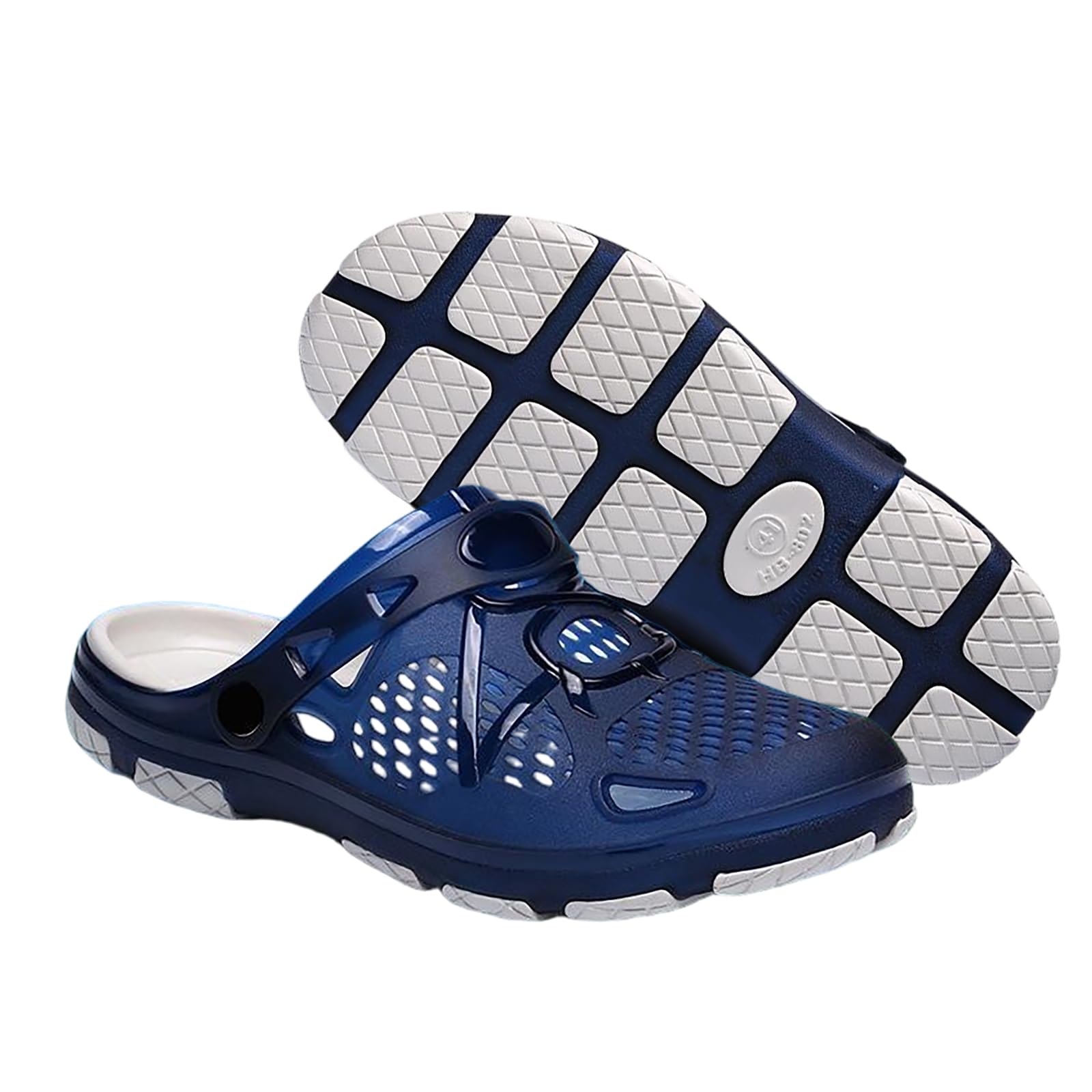 FELOVE Badeschuhe Wasserschuhe Strandschuhe Surfschuhe Barfuß Schuhe,Breathable Schwimmschuhe Hausschuhe Yoga Schuhe für Wassersport für Damen Herren,4eh Blau,41