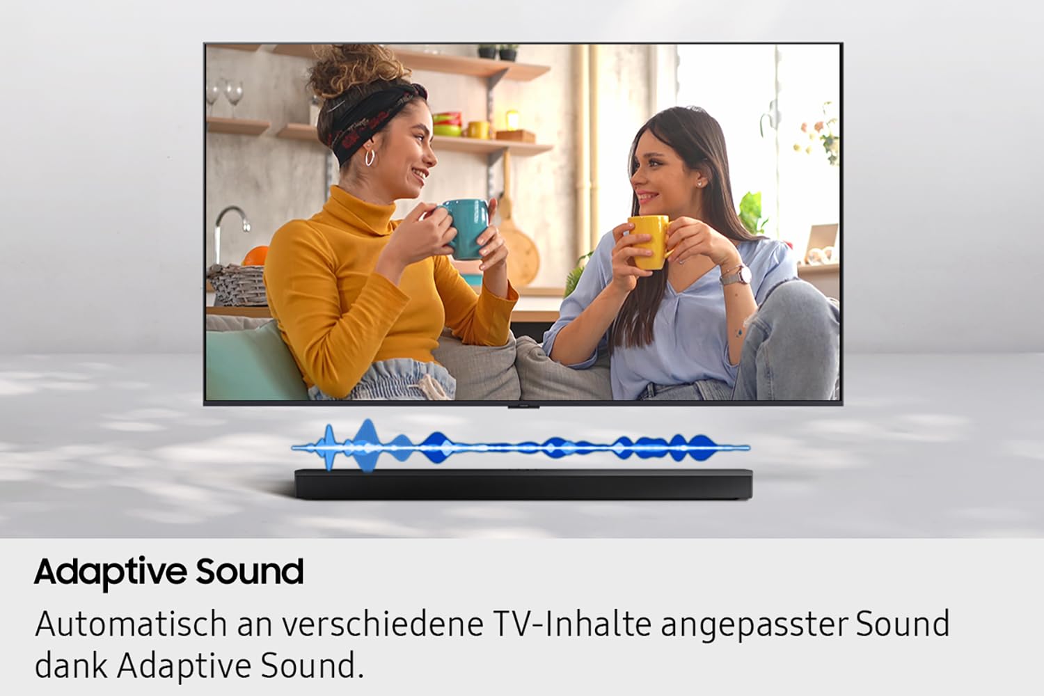 Samsung HW-B760GF B-Series Barra de Sonido de 5.1 Canales para TV, Altavoces de TV con subwoofer inalámbrico de 6,5", Dolby Digital 5.1 y DTS Virtual:X, Q-Symphony, Game Mode, Sonido adaptativo