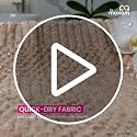 Image of it's maxam 2-Piece Microfiber Coral Fleece Bath Towel Set | Super Soft & Highly Absorbent Polyester Towels | Bath Towel (69 x 138 cm) + Hand Towel (35 x 75 cm) | Pastel Coral- Purple