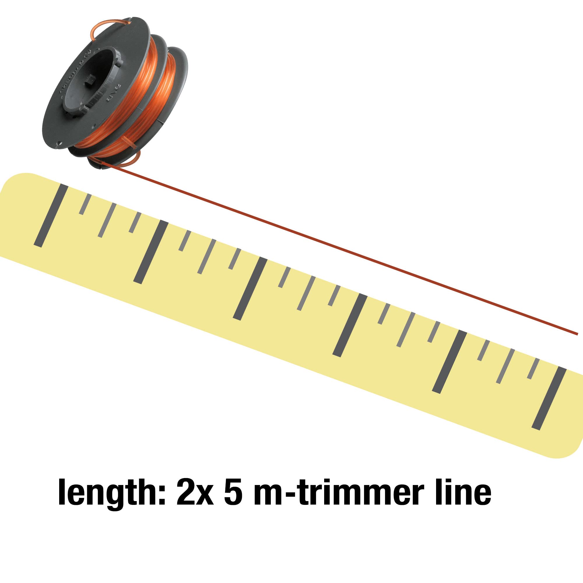 Image secondaire de Bobine de Fil de Coupe Gardena pour Tondeuses et Coupe-Bordures - 2 x 5 m