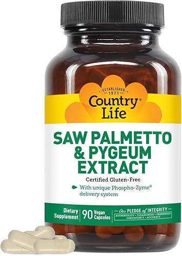 Extracto de Saw Palmetto & Pygeum 90 Vcaps
