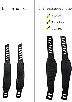 A Pair Exercise Bike Pedal Straps and Widened Straps for Exercise Bike Bicycle Cycle Home or Gym