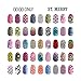 Gogoonly Nail Art Stamp Plate Collection St. Merry - Huge Size Stamping Image Plates Manicure Nail Designs DIY-BH000462