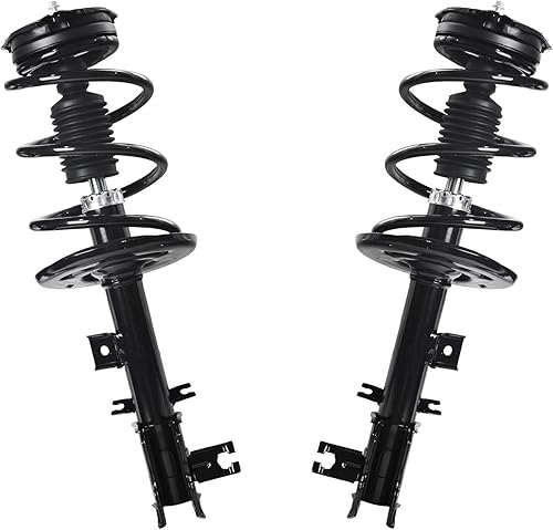 Miniatura 1239 de Detroit Axle - Kit de suspensión delantera de 10 piezas para Chevy Aveo Aveo5 Pontiac G3 Wave 2 Ready Struts Assembly 2 Enlaces de barra