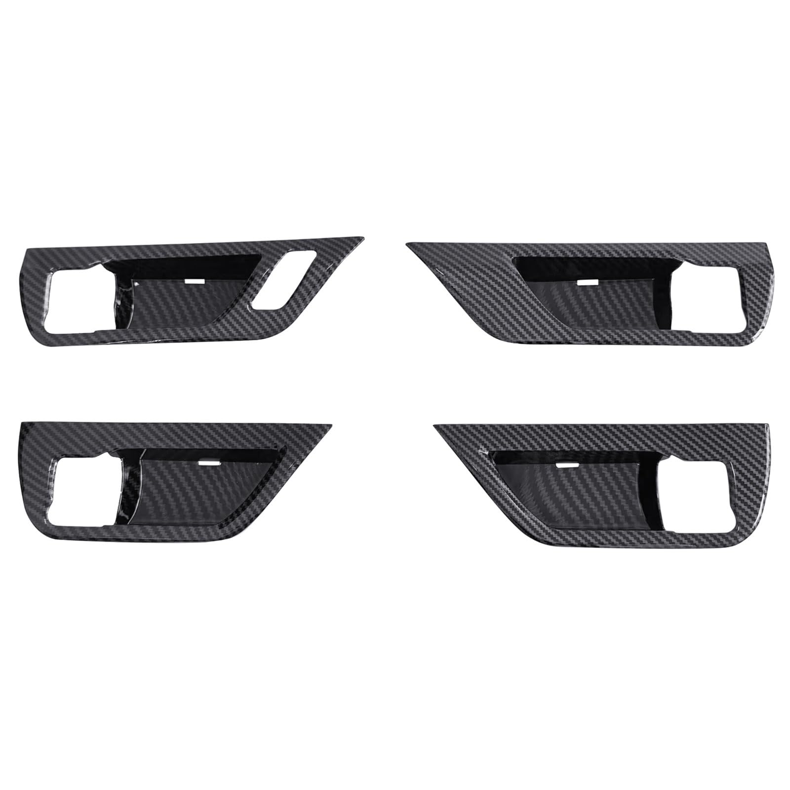 BQWYEDPL LHD! RHD! Fit for Toyota Fit for Grand Fit for Highlander 2023 2024 ABS Plastic Car Door Handle Bowl Cover Trim 4pcs Car Door Latch Handle