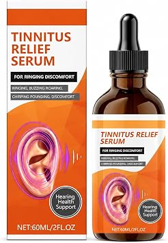 Clennaner Tinnitus Relief Ear Drops, Ear Ringing Support Liquid with Dropper, Daily Ear Care for Ringing, Buzzing & Noise Sensation, Gentle Ear Wellness Support for Adults, 60ml
