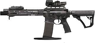 Gun Stand, Pistol Stand, Rifle Stand, Magazine Stand, Handgun Stand, Gun Safe Organizer, Mag Holder – Durable, Stable & Made in the USA (AR15, SA-80, M4, M16 - Fits Magpul 30rd Mag (Black))