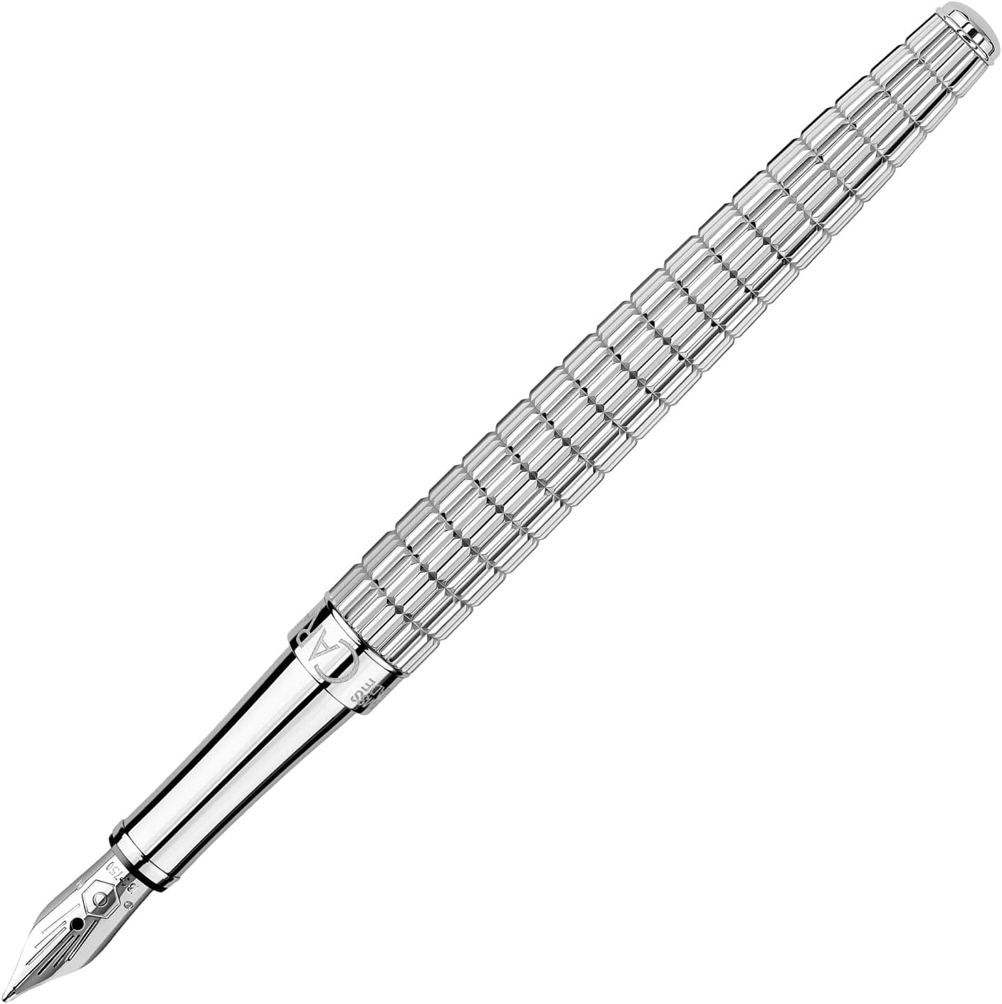 CARAN D'ACHE 4791-386 Caran d'Ache Fountain Pen, Medium, Medium Point, Leman, Slim Light, Genuine Imported