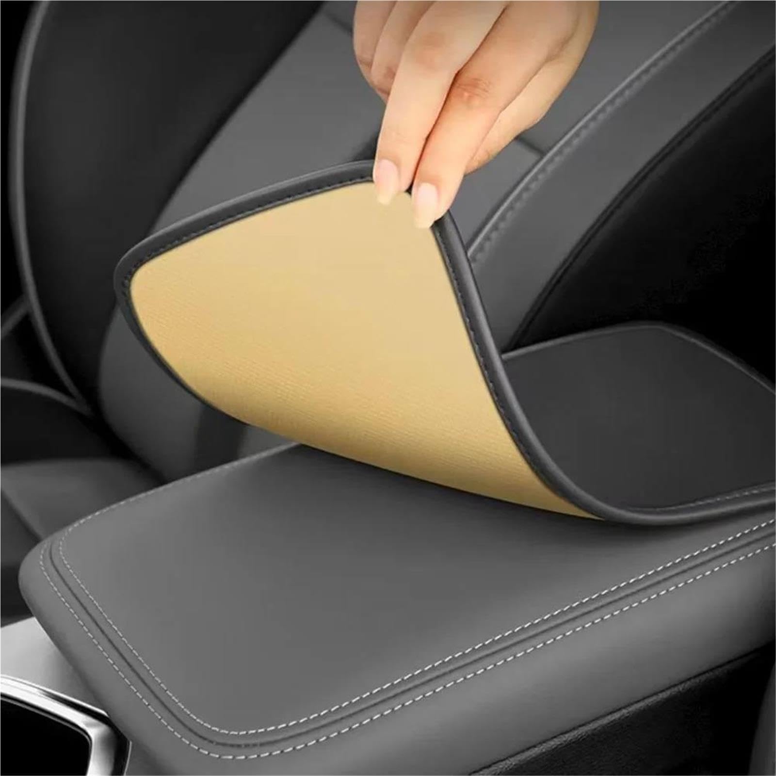 Copri Bracciolo Auto Per XPENG G9 2023-2025 Scatola Del Bracciolo Copertura Protettiva Interna Imbottitura Altezza Gomito Auto(A1)