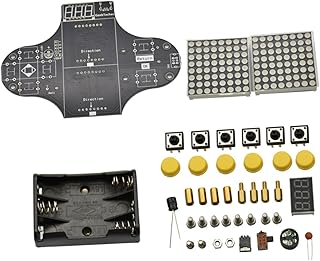 SAFIGLE Console De Jogos Retrô Kit De Console De Jogos Jogo De Programação Infantil Conjunto De Console De Jogos DIY Produto Acabado Placa Amplificadora Kit De Console De Jogos DIY