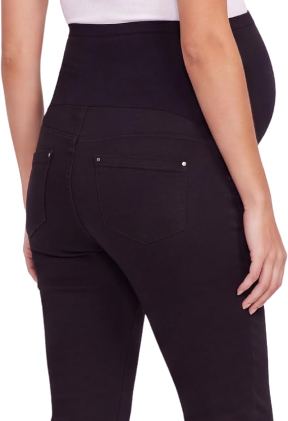 Motherhood Maternity Women's Petite Super Stretch Secret Fit Belly Skinny Leg Denim Jean
