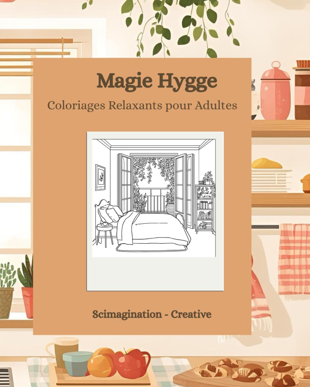 Magie Hygge: Livre de Coloriage pour Adultes et Enfants