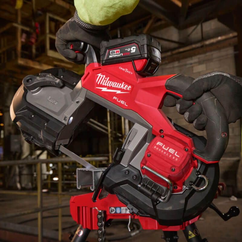 Milwaukee M18FBS127DO-0C - Sega a nastro con doppio grilletto, 18 V, con custodia