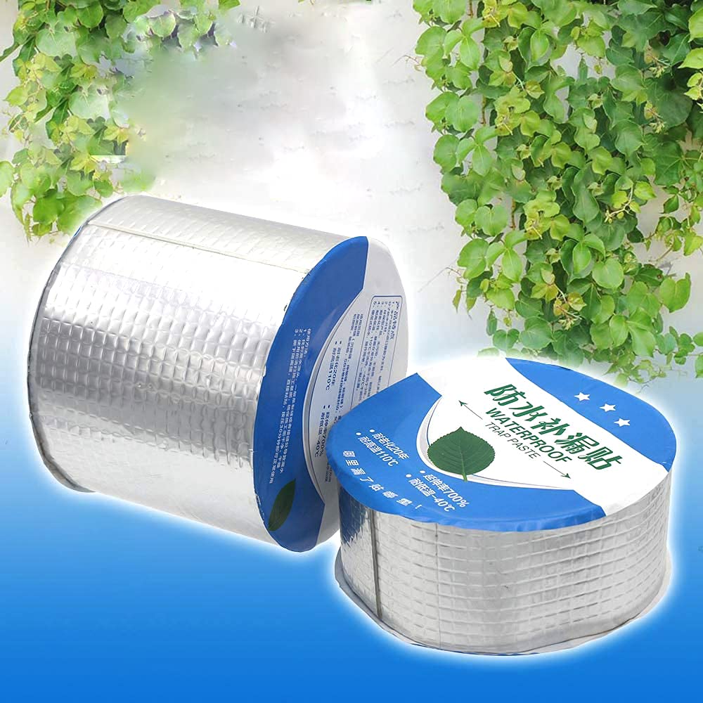 Citaaz Butyl Waterproof Tape - 4" W X 16L - Super Leak Proof Aluminium Butyl Seal Tape for RV Repair, Window, Silicone, and Boat Sealing, Glass & EDPM Rubber Roof Patching (Set of 1) (B09GMDWVDW) Amazon Price History, Amazon Price Tracker