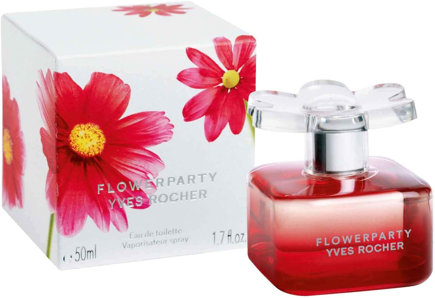 Yves Rocher Flowerparty Eau De Toilette Vaporisateur Spray. 1.7oz.