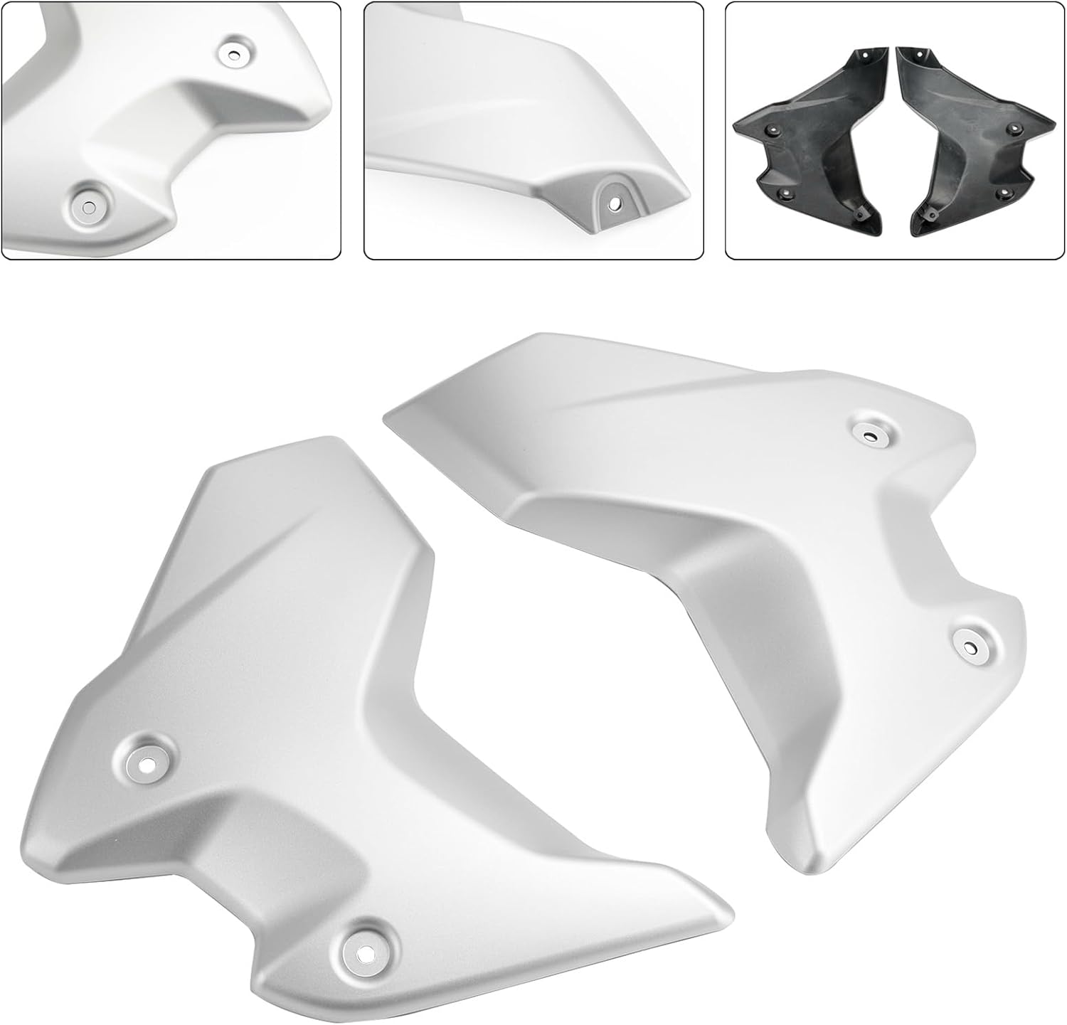 Areyourshop Side Frame Fairing Cowl Side Frame Fairing Cowl Guards Radiator Cover fit for BMW R1250GS 2018-2023