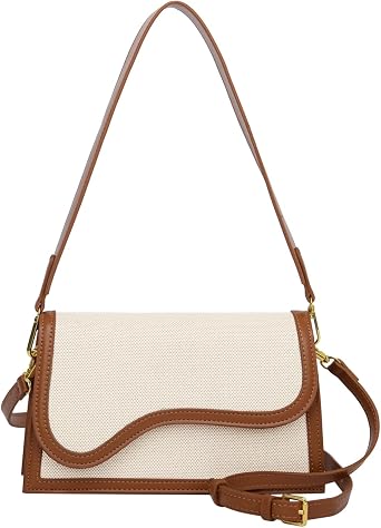 Travistar Crossbody Bags for Women Trendy - Small Cross Body Purse Shoulder Bag Leather Handbags Evening Clutch with 2 Straps | 2 detachable straps