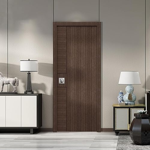 Miniatura 7 de SANGRENSHEN Cerradura de puerta de bolsillo, manijas empotradas, pestillo de privacidad para cama o baño de 1 38 pulgadas a 2 316 pulgadas de