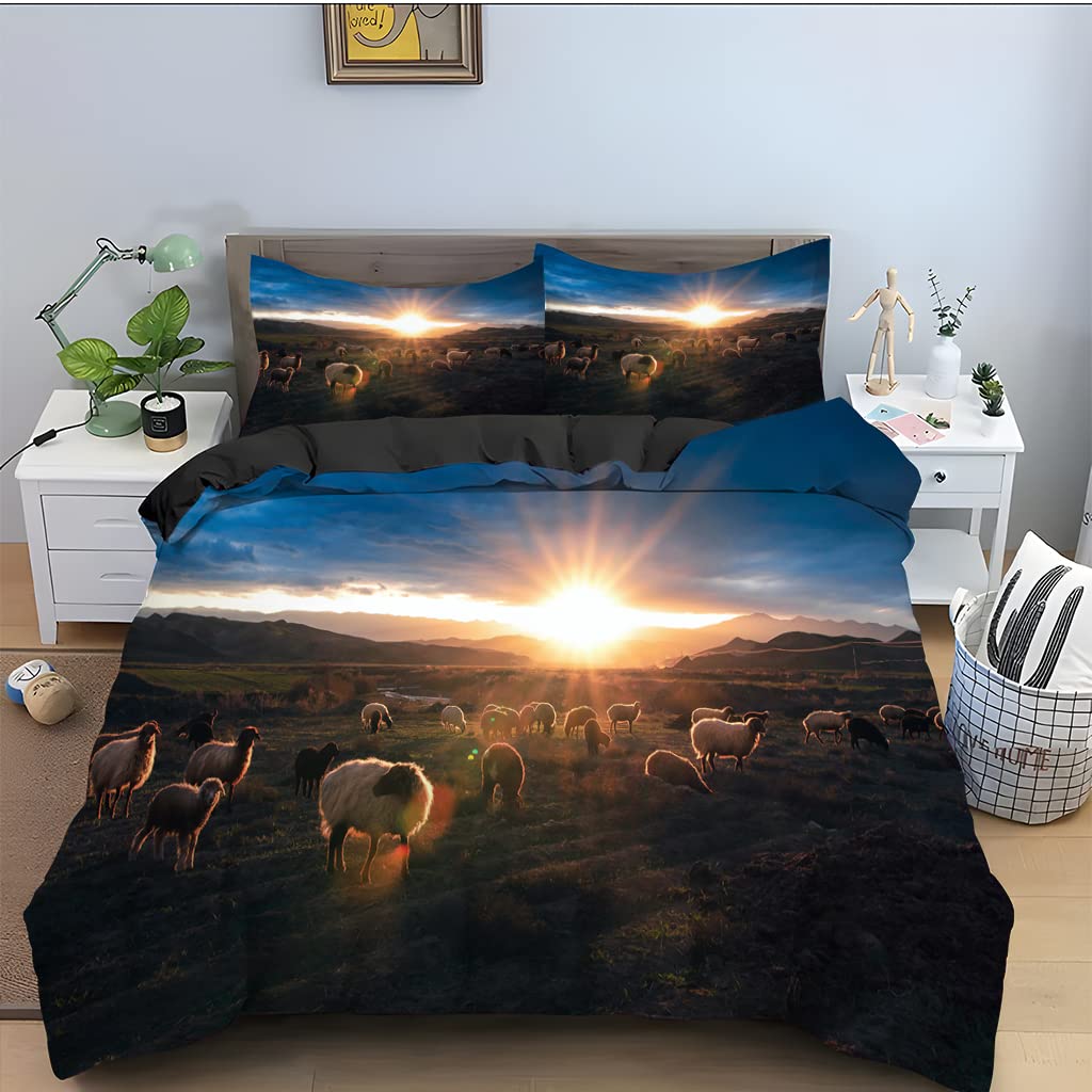 Housse de couette fermeture éclair 240x260 cm pour éliminer la corvée du lit
