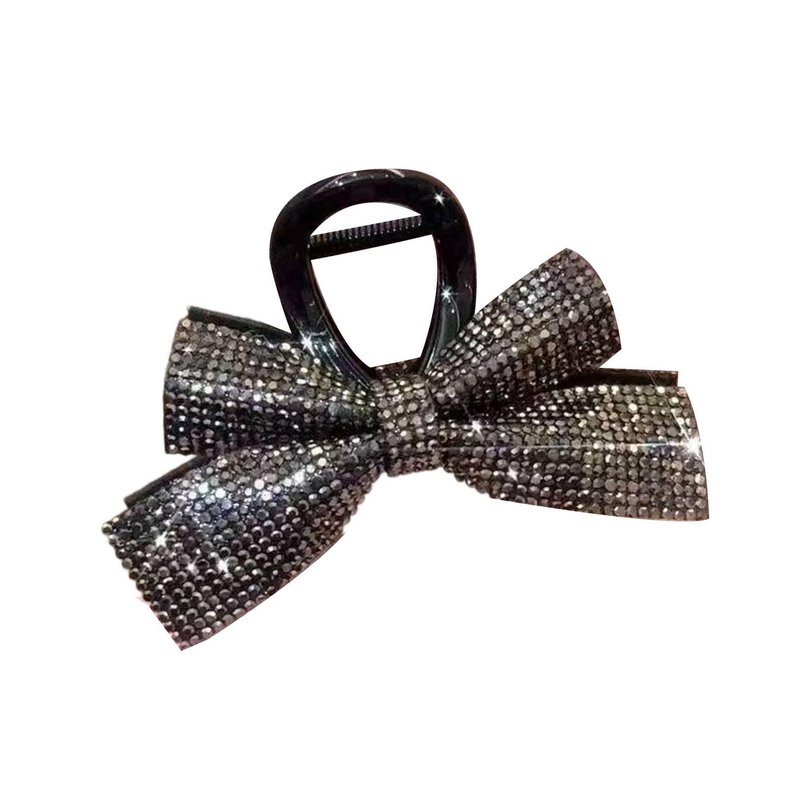 MICFENY Shimmering Acrylic Hairpin With Secure Grip Lightweight Knot Accessory For Daily Styling And Special Occasions