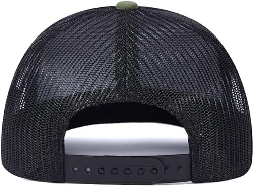 Miniatura 3 de Bastón de pesca bordado personalizado y regalos de peces para hombres y mujeres sombrero de camionero 112 diseño de tu texto Snapback gorra de