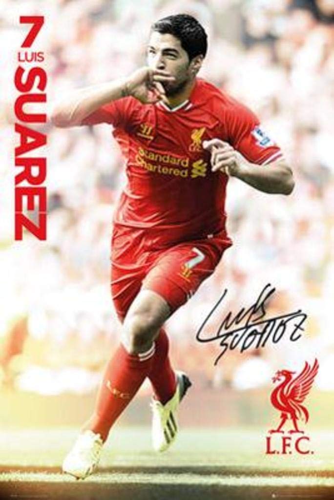 Liverpool Fc Luis Suarez Poster Amazing Closeout Deal Desertcart