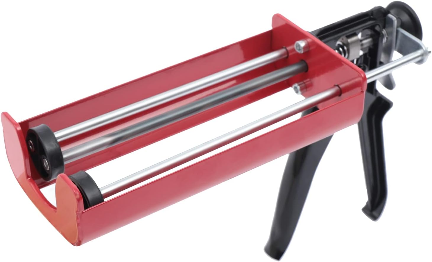 12" Caulking Gun, 400 ML Dual Component Caulk Dripless GDAE10 Stainless Steel Upgraded Manual