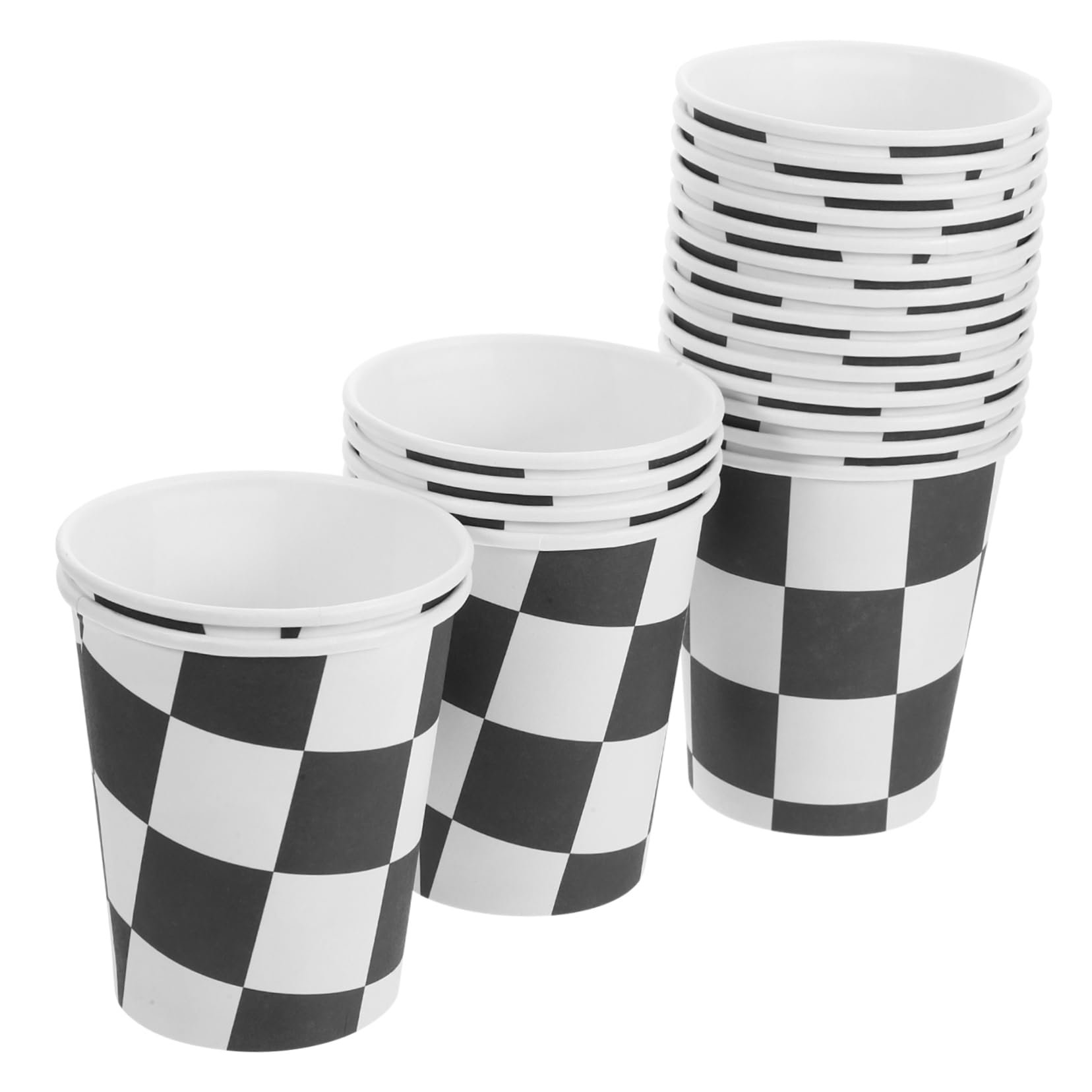 ibasenice Lot De 5 Gobelets en Papier pour Fêtes De Course Banquets pour Collègues Et 20 Pièces X 5