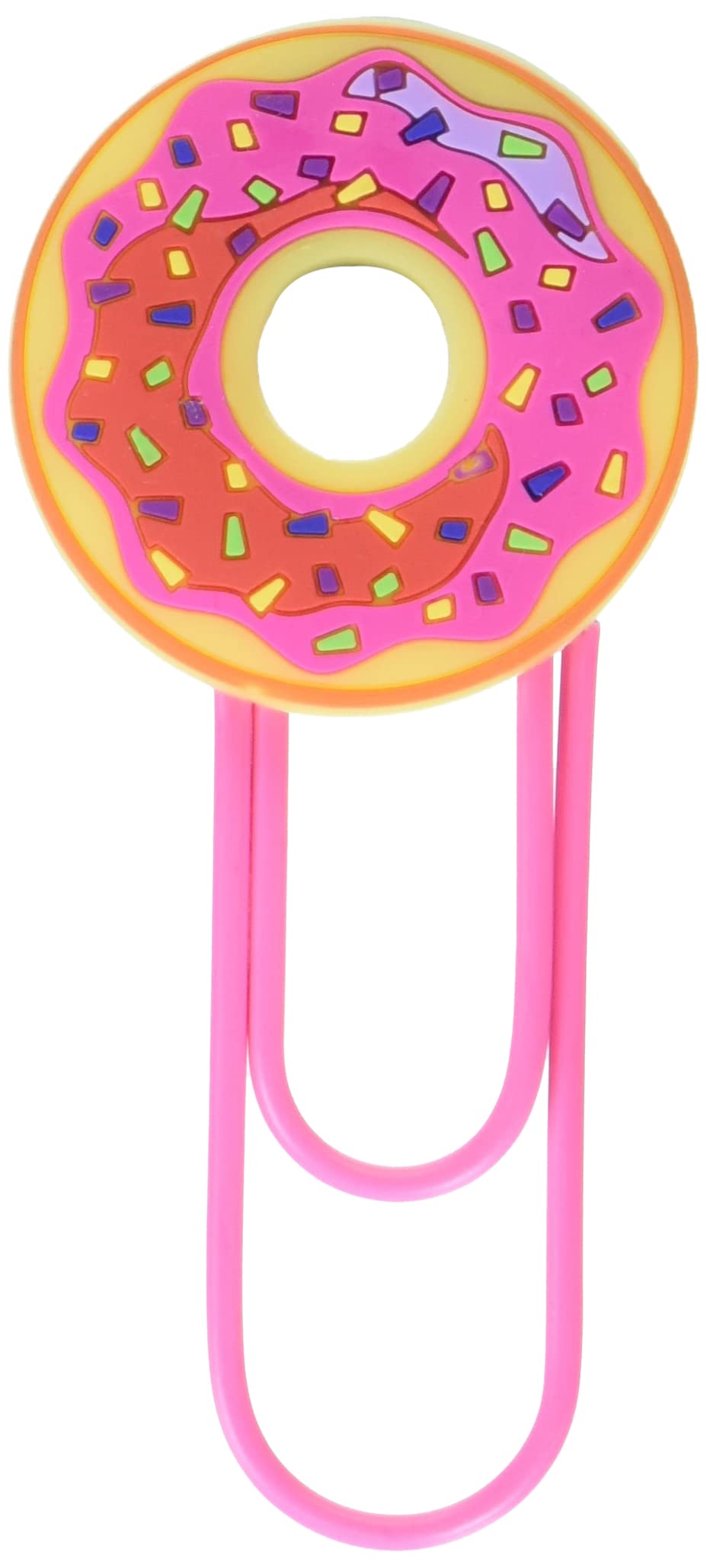 Jumbo Donut Paper Clip | Pink | 1 Pc