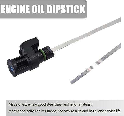Miniatura 5 de Flygun 1 PC Car Transmission Oil Dipstick, 23.8-inch Stainless Steel Engine Oil Level Indicator Immersion Gauge, Replaces OEM 31086-JA00A