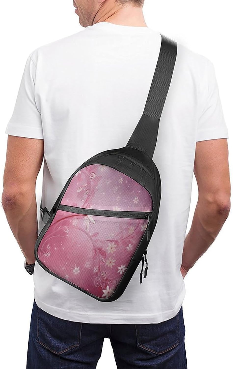 Beautiful Pattern Crossbody Backpack Sling Bag