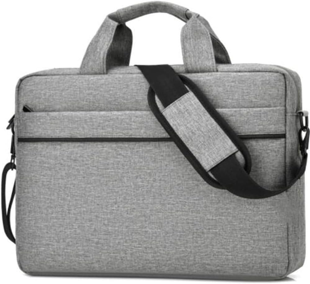 HirTa Unisex Sat 15.6 Inch Messenger Shoulder Bag For Laptop Or Tablet, Sleek, Durable & Water-Repellent Fabric For Computer Accessories -Denim Grey (B0CY3JW2SR) Amazon Price History, Amazon Price Tracker