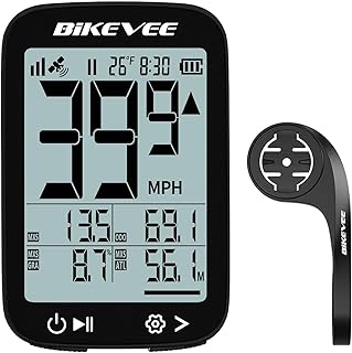 Reliable GPS Wireless Cycling Computer: 2.4" LCD, Auto Backlight, and Full Waterproofing