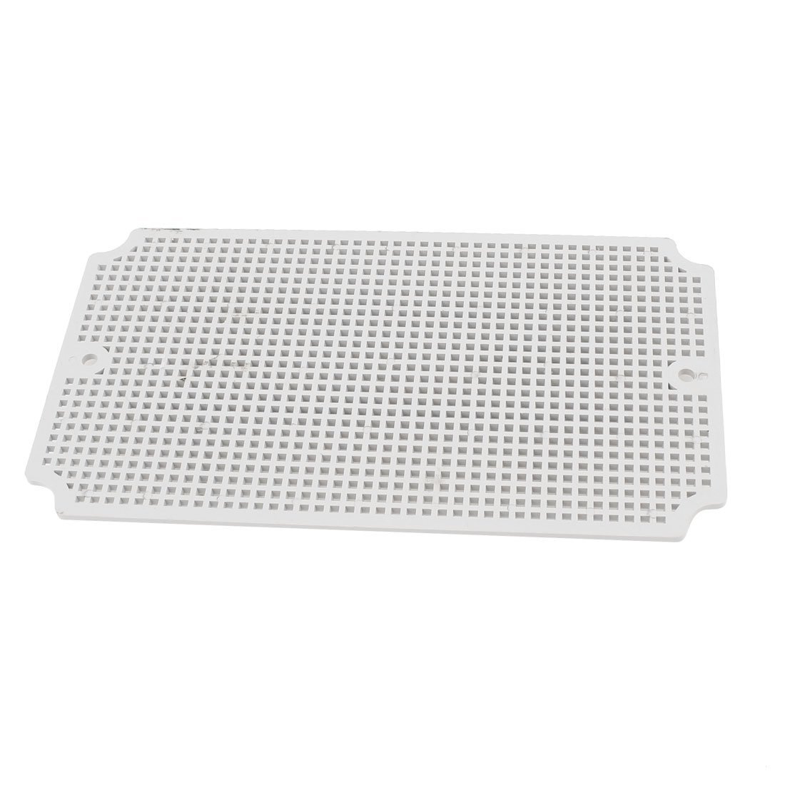 Gray Plastic Mesh Enclosure Mounting Plate for 250x150mm Junction Box