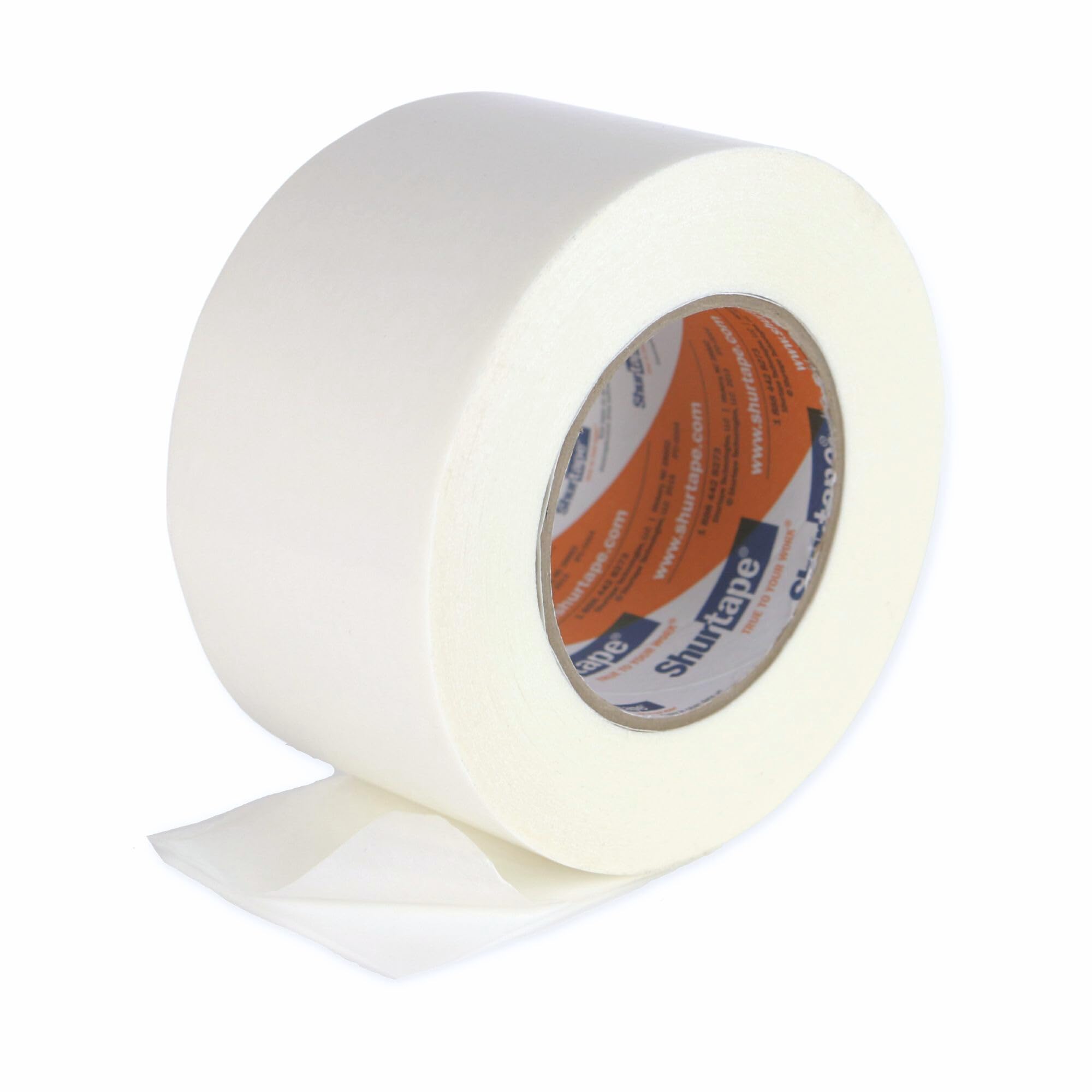 FindTape Shurtape Ruban de soie non tiss? double face, 2 in. (48mm actual) x 55 yds. (blanc)