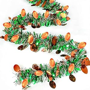 Janinka 52.5 Feet Football Metallic...